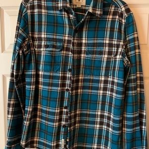 Men’s small American eagle flannel